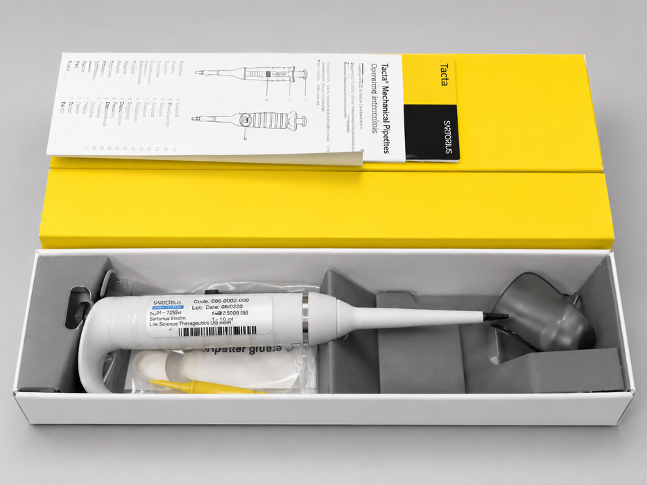Sartorius Tacta Mechanical Pipette LH-725090 1-10 mL 1-Channel