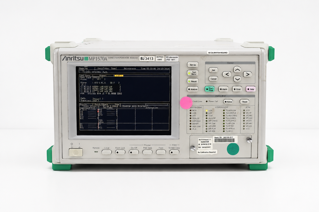Anritsu MP1570A w/ MU150001B MU150002A MP0122A MU150000A Tested On