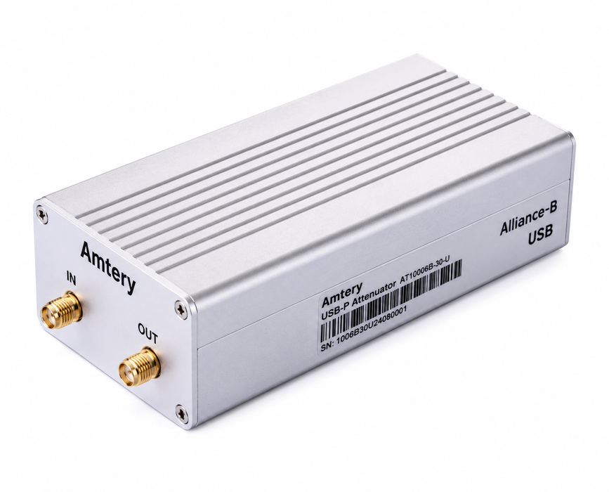 USB Programmable Attenuator | 200 MHz–6 GHz, 31.75 dB, 0.25 dB Step