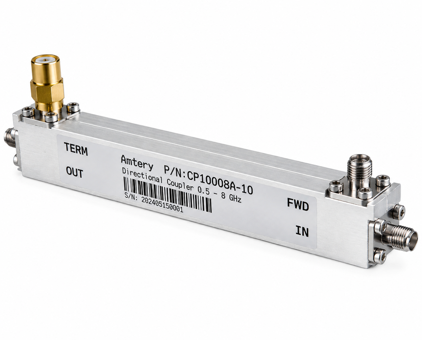 0.5–8 GHz 10 dB Directional Coupler | CP10008A-10-MBT