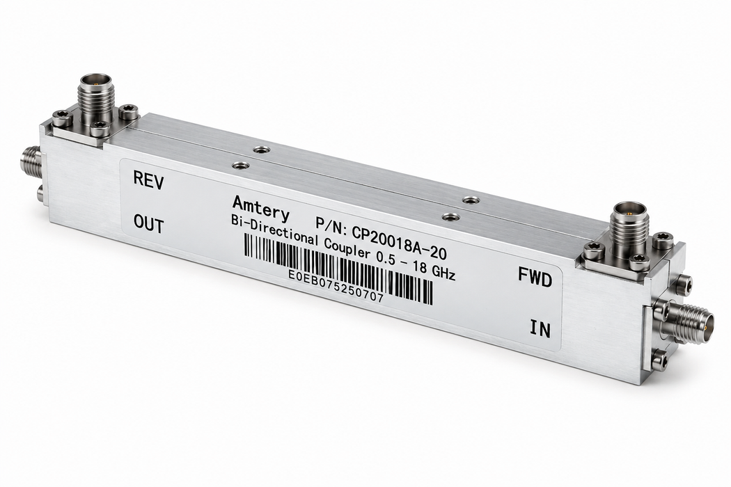 0.5–18 GHz 20 dB Bi-Directional Coupler | CP20018A-20-MBT
