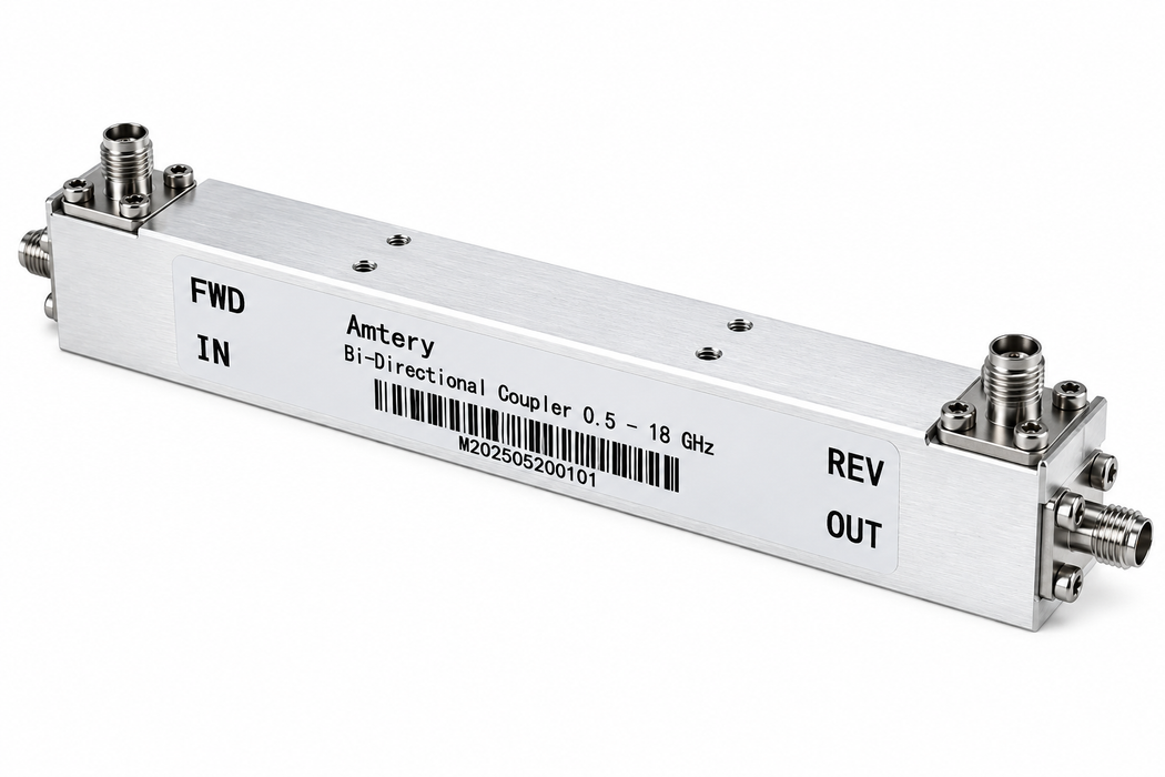 0.5–18 GHz 20 dB Bi-Directional Coupler | CP20018P50-20-MBT