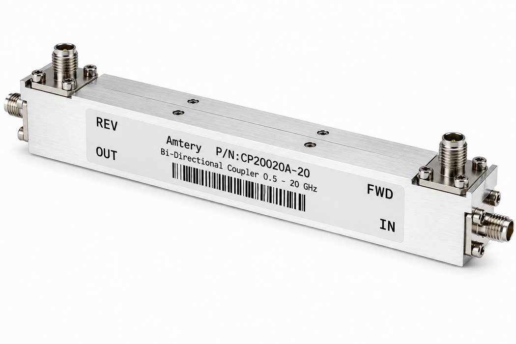 0.5–20 GHz 20 dB Bi-Directional Coupler | CP20020A-20-MBT