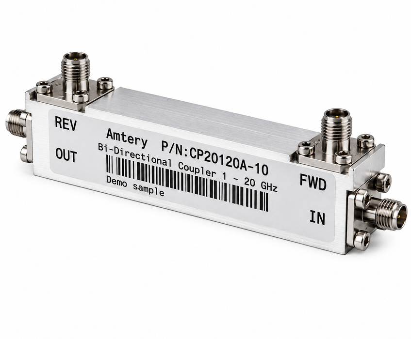 1–20 GHz 10 dB Bi-Directional Coupler | CP20120A-10-MBT