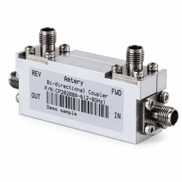 2–8 GHz 6 dB Bi-Directional Coupler | CP20208A-6-MBT