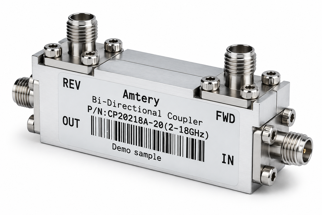2–18 GHz 20 dB Bi-Directional Coupler | CP20218A-20-MBT