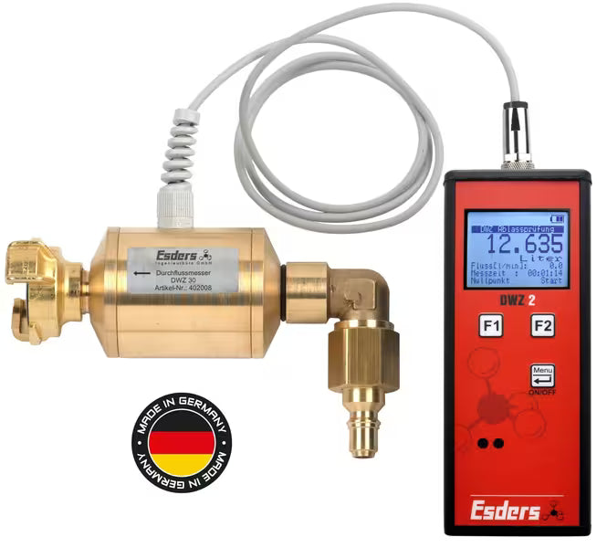 DWZ2 Digital Water Flowmeter for Water Pipeline Pressure Testing (2-160 L/min)