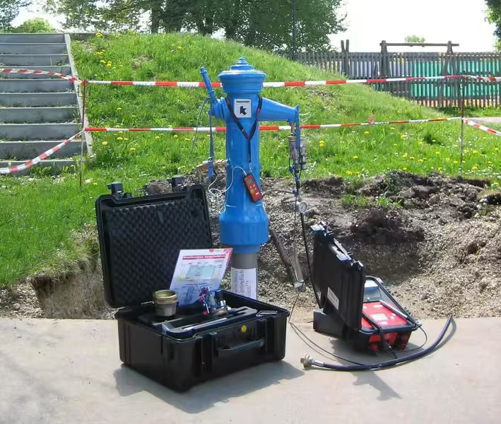 DWZ2 Digital Water Flowmeter for Water Pipeline Pressure Testing (2-160 L/min)