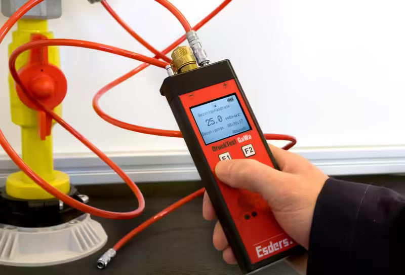 Digital Gas & Water Pressure Gauge for Pipeline Testing