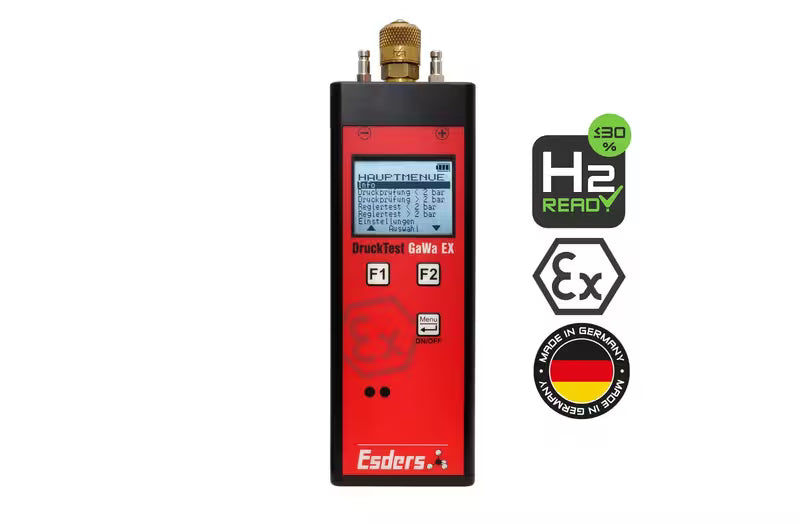 Digital Gas & Water Pressure Gauge for Pipeline Testing