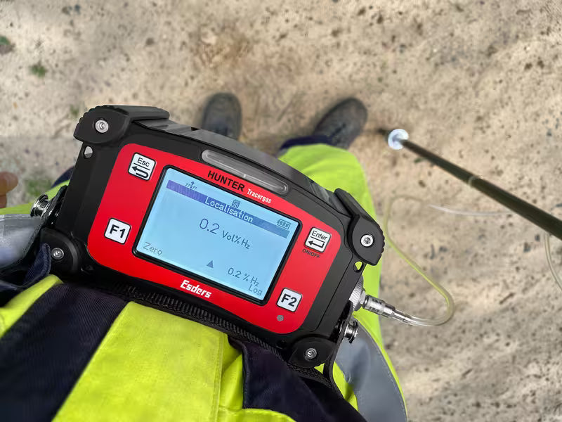 Hydrogen Tracer Gas Leak Detector