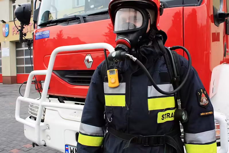 Portable Single Gas Detector for CO, H₂S or O₂ Monitoring