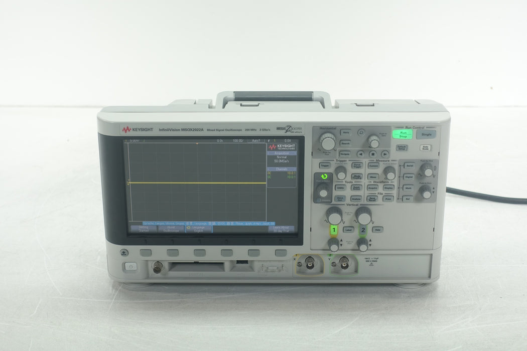 Keysight MSOX2022A Mixed Signal Oscilloscope – 200 MHz – Tested Working