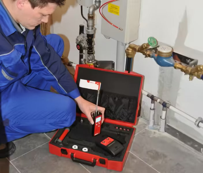 ATEX Gas Leak Detector & Digital Pressure Gauge for Natural Gas