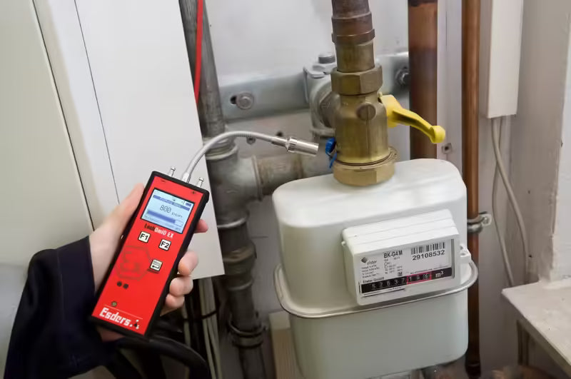 ATEX Gas Leak Detector & Digital Pressure Gauge for Natural Gas