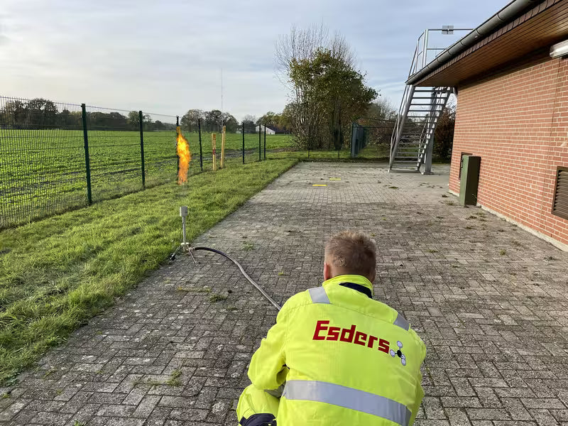 Mobile Gas Flare for Natural Gas & Hydrogen Pipeline Purging (S, M & L)