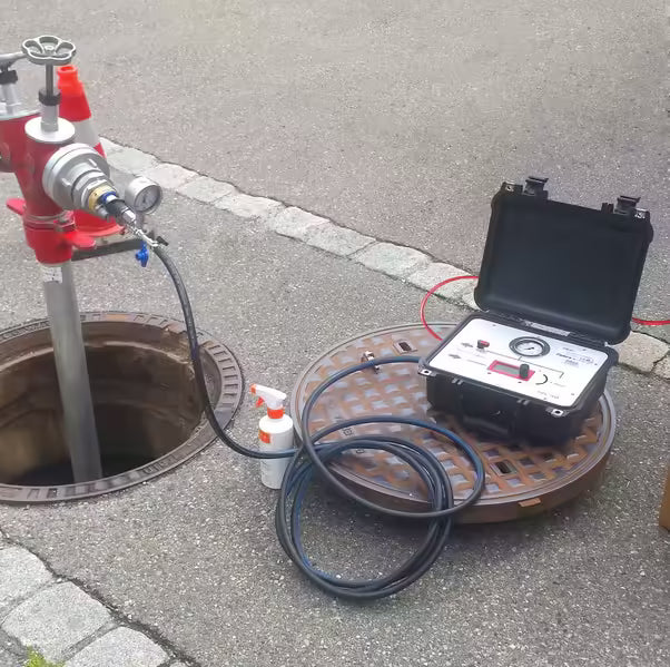 Tracer Gas Injection System for Water Leak Detection