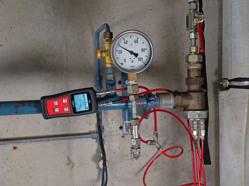 Gas Flow & Leak Test Meter