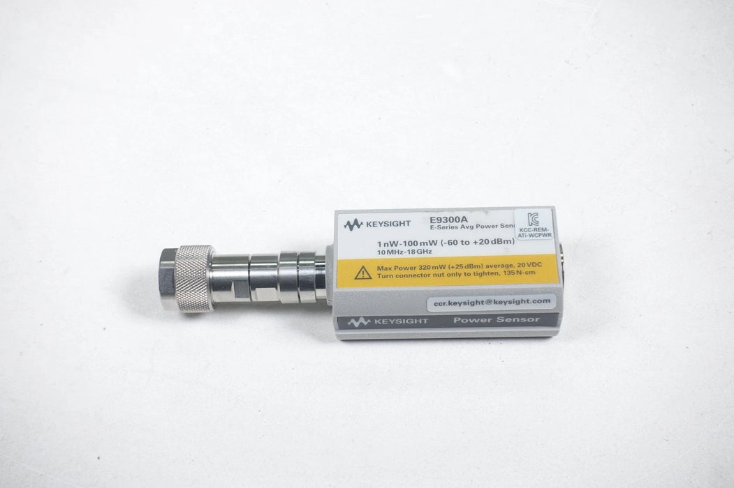 E9300A E-Series Average Power Sensor 10MHz-18GHz -60 to +20 dBm