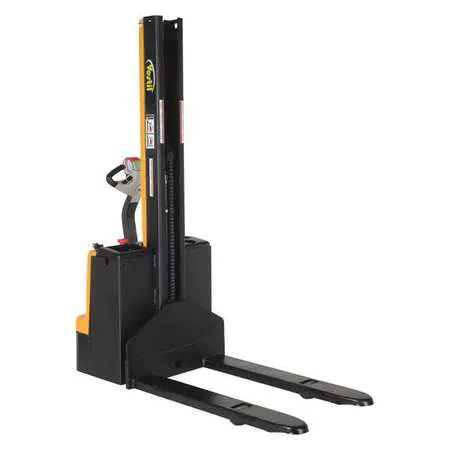 Powered Lift Stacker, Load Cap. 1500 lb., Overall Height: 78"