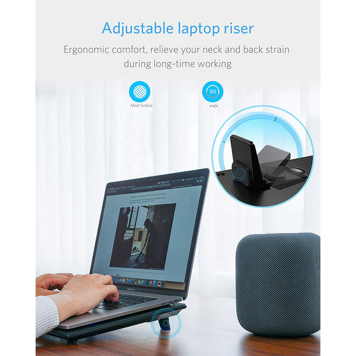 Laptop Cooling Pad Notebooks Up to 15.6 Inch