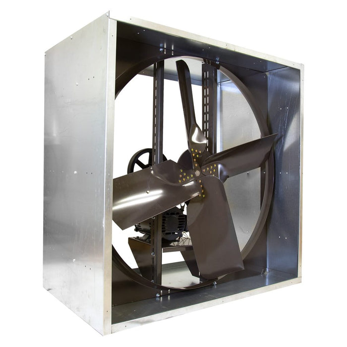 VI Cabinet Exhaust Fan 54 inch 37300 CFM 230 Volt Belt Drive VI5419-W