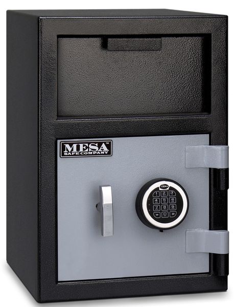Cash Depository Safe, 0.8 cu ft, 86 lb, Steel, 2.78 mm Thick MFL2014E  (Contact Us for Special Pricing)