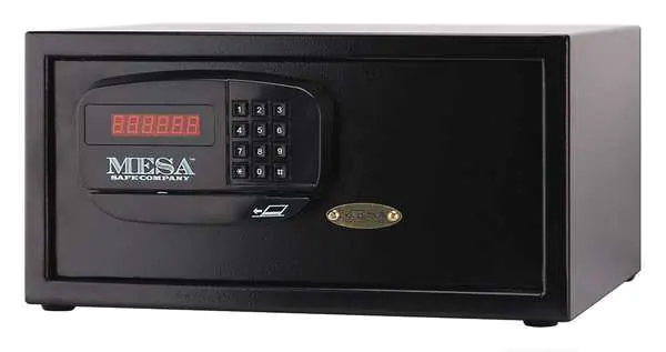 Hotel Safe, 1.2 cu. ft., Black, 35 lb. MHRC916E-BLK (Contact Us for Special Pricing)