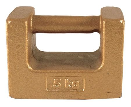 Calibration Weight, 5kg, Painted (Part#: 12786)