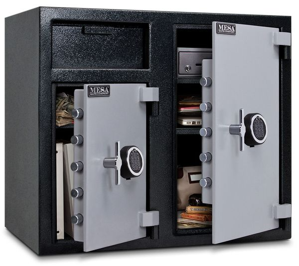 Cash Depository Safe, 6.7 cu ft, 256 lb, Steel, 2.78 mm Thick MFL2731EE (Contact Us for Special Pricing)