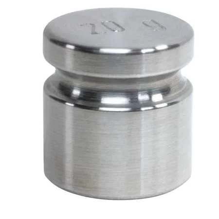 Calibration Weight, SS, 20g, Cylinder (Part#: 12523)