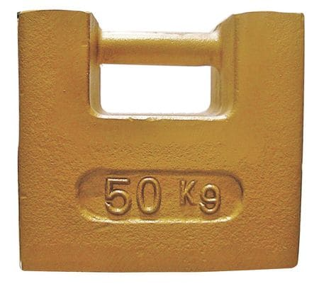 Calibration Weight, 50kg, Painted (Part#: 12803)