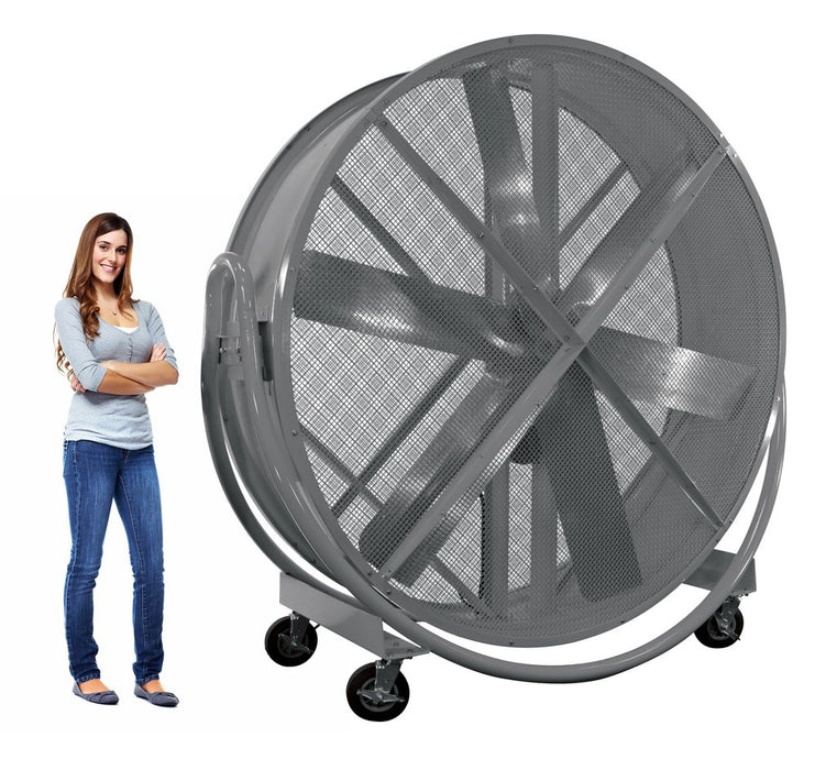 Gentle Breeze Portable Outdoor Rated 84 inch Fan 47500 CFM 230 Volt 3 Phase GB8415-Y